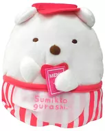 白熊女服务员毛绒玩偶