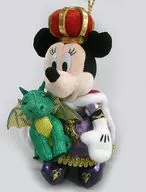 Minnie Mouse Tokyo Disney Land 38th anniversary Plush toy badge "KINGDOM Treasure" Tokyo Disney Land