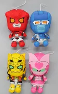 Conjunto de 4 tipos "Kikai Sentai Zenkaiger"