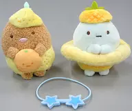 炸豬排&PIOTE海苔毛絨玩偶SET KSUBASA水果度假主題僅限角落小夥伴shop