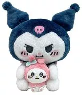 Kuromi-Pair Plush toy "Nagano x Sanrio Character Connectors"