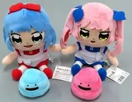 Omega Ray & Omega Rio Plush toy Set "Omega Sisters × Okawa Bkub" Curtain Soul Mail Order Only