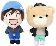 "Nishiyama Kotaro Missing" Nishiyama Yassanda Plush toy 2 Body Set "Nishiyama Yassanda x Village Vanguard"