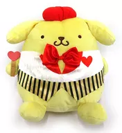 Pudding (A / Normal) Heart-shaped Cards Fairy BIG Plush toy - Pom-Poms Pudding - "Pom-Poms Pudding"