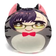 Helvetica (cat) The mascot (Plush toy) dyed in a bright cat "BUSTAFELLOWS - Basta Fawzu"
