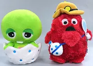 Gachapin Muck original Peluche "Gachapin Muck × Calpis, gaseosa de calpis" 40 th anniversary gift campaign received product