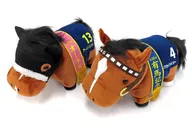 2 Kinds Set GB Plush toy (Almond-Eye Tokai Teio) Thoroughbred Collection