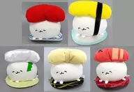 全5種セット つながり回転寿司ぬいぐるみ 「おしゅしだよ」