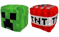 共2种SET立方型BIG毛绒玩偶~克里帕·TNT~"MINECRAFT-MINECRAFT-"