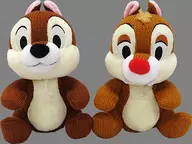 Chip&Dale Knit毛绒玩偶迪斯尼商店限定