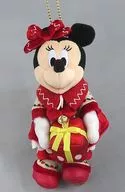 Minnie Mouse empalhado emblema "Disney Christmas 2021" Tokyo DisneySea limitada