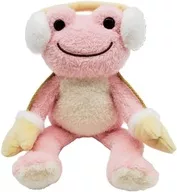 Pickles Pink Flaffy Bean Doll "Pickles the frog - pickles de rã"