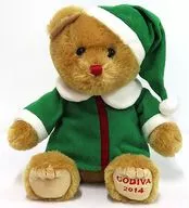 エトワール・ドゥ・ノエル クリスマスベア(グリーン/2014) ぬいぐるみ 「GODIVA」