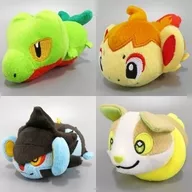 全4種セット てにのるころりんフレンズ ぬいぐるみ～キモリ・ヒコザル・レントラー・ワンパチ～ 「ポケットモンスター」