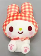 My Melody, Yurakawa Check Style Plush toy "Sanrio Character Cters"