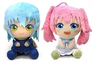 2-Type Set "That Time I Got Reincarnated as a Slime" Large Seated Plush toy