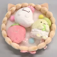 Neko no Kyodai to Okashi Ya / Neko Cake Scene Plush toy "Sumikko Gurashi" Sumikko Gurashi shop limited
