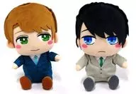 All 2 types set Cherry Mahooswari BIG Plush toy "It seems that you can become a wizard if you are a until 30 years old" DMM On Kure Limited