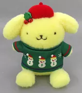 ポムポムプリン ぬいぐるみ クリスマスセーターデザインシリーズ 「サンリオキャラクターズ」