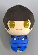 Hachiraku Mawari Maruto Chinmari Plush toy "Blue Rock"