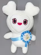 DAVELY LOVELYS ロゼット缶バッチ付きぬいぐるみ 「TWICE」