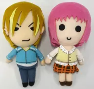 "Tokimeki Memorial Girl's Side DAYS 2014 ～ White Date ～" Plush toy Set (2 Pieces) with Jin Tendo and Main Character (Cream)
