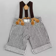 Pants w / Suspenders (Stripe / Black) Costume for PRINCE CAT "Q-pot. x Utano Prince Sama ♪"