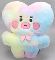 TATA Rainbow Flatfur Plush toy "BT21"