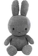 ミッフィー(ダークグレイ) Miffy Corduroy 50cm ぬいぐるみ 「ミッフィー」