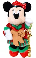 Minnie Mouse (Perfect Christmas) Plush toy badge "Disney Christmas 2022" Tokyo DisneySea limited