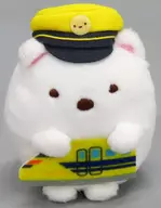 白熊胶水毛绒玩偶