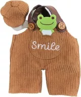 Pickle Corduroy OverallSet Bean Doll Costume "Pickles the Frog"