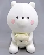 GirlY Bear's Seated BIG Plush toy "GirlY Bear x Tomodachi Bear"