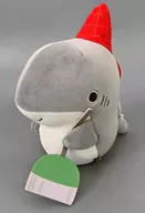 おでかけ子ザメ(おそうじ) おてのりましゅもっち2 ぬいぐるみ 「おでかけ子ザメ」