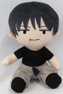 Fushiguro Jinni A (front) BIG Plush toy Fushiguro Jinni ~ Loose Face Ver. ~ "Jujutsu Kaisen Kaedama / Tamaori"