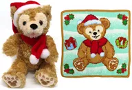 Duffy Mini Plush toy & Towel Set "Harborside Christmas 2007" Tokyo DisneySea limited
