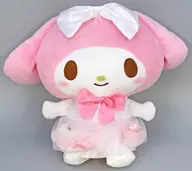 My Melody White Flower Indress BIG Plush toy "My Melody"