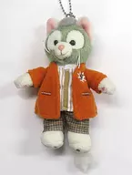 Geratoni Plush toy badge "Duffy & Friends Autumn Story Book" Tokyo DisneySea limited