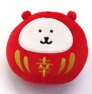 くま だるまぬいぐるみ 「自分ツッコミくま」