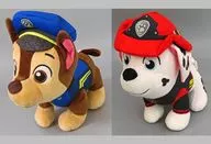 全2種セット チェイス＆マーシャルBIGぬいぐるみ～アルティメットレスキュー～ 「パウ・パトロール」