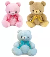 3-Type Set Happy Birthcolor Bear BIG Plush toy vol. 3 "Happy Birthcolor"