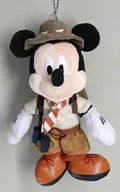 ミッキーマウス(ジャングルクルーズ) ぬいぐるみバッジ 「ディズニー」 東京ディズニーランド41周年記念 東京ディズニーランド限定