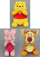 All 3 Types Set "Winnie the Pooh" Shiburu Plush toy