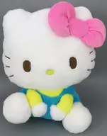 Hello Kitty Sitting Doll GJ Ribbon Pink Plush toy "Sanrio Character Drivers"