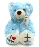 Flight Bear (Blue) Plush toy S Limited to "Local Bear" airports