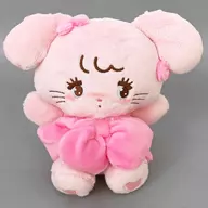 吊帶抱抱蝴蝶結毛絨玩偶