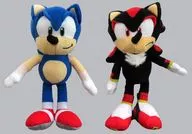 2-Type Set M Plush toy "SONIC THE HEDGEHOG"