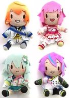 4-Type Set Fluffy Mini Plush toy "Wonder Lands × Show Time" ~ Brand New World ~ (EX) "プロジェクトセカイ Colorful Stage! feat. Hatsune Miku"