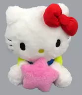 Hello Kitty Fluffy Star, Sitting Doll BIG Type "Sanrio Character Choles"