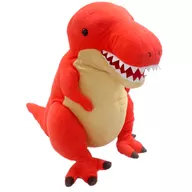 BIG Plush toy with Tyrannosaurus (Red) "Waku Waku Dinosaur Age"